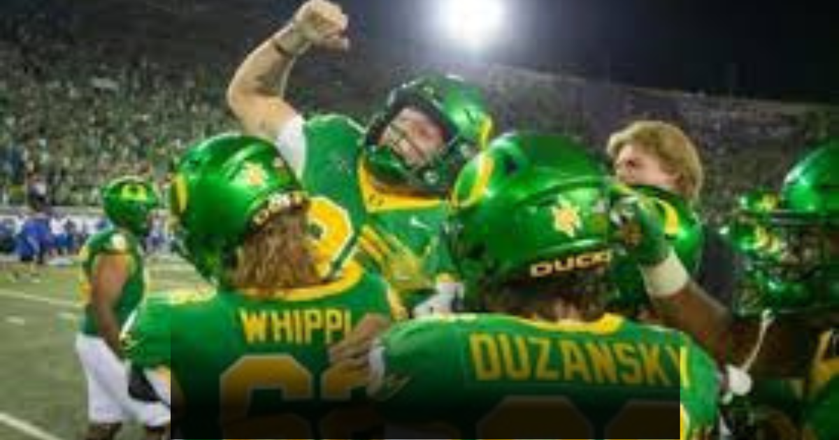 Oregon football defeats Boise State 