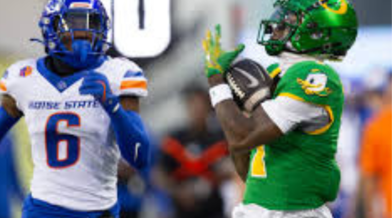 Oregon football defeats Boise State